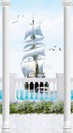 Коллекция Панорамы – Морской Бриз, узор