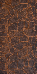 Листовая панель МДФ с тиснением «Камень Бутан тёмно-коричневыйй»