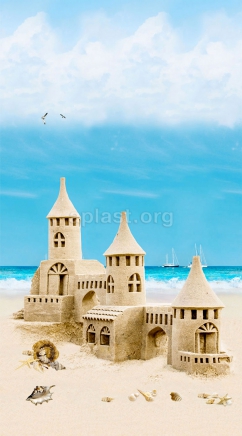 Коллекция Панорамы – Песочный замок. Пляж