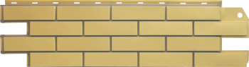 Фасадная панель Steindorf - Кирпич желтый прокрашенный шов